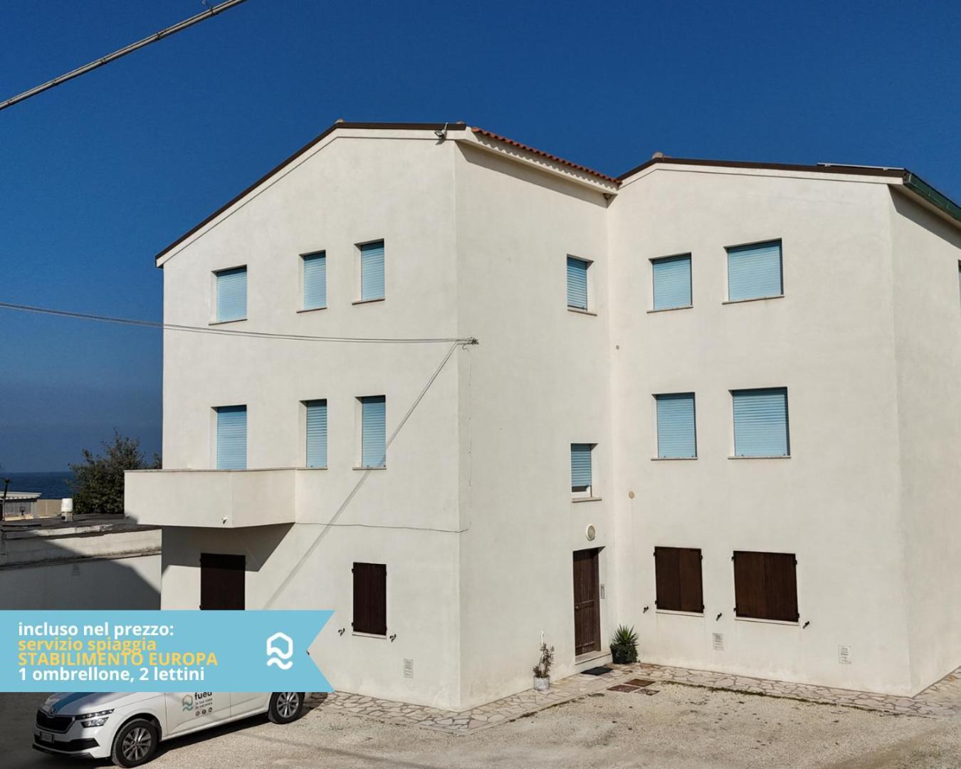 Rs316 - Marcelli, Bilocale In Residence Fronte Mare Pt 外观 照片