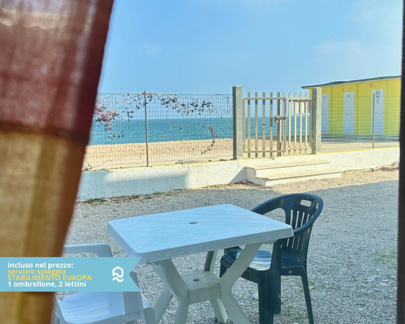 Rs316 - Marcelli, Bilocale In Residence Fronte Mare Pt 外观 照片