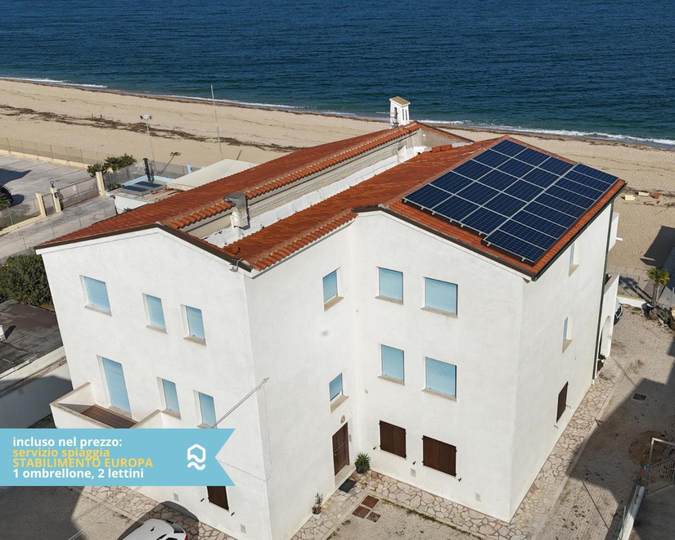 Rs316 - Marcelli, Bilocale In Residence Fronte Mare Pt 外观 照片